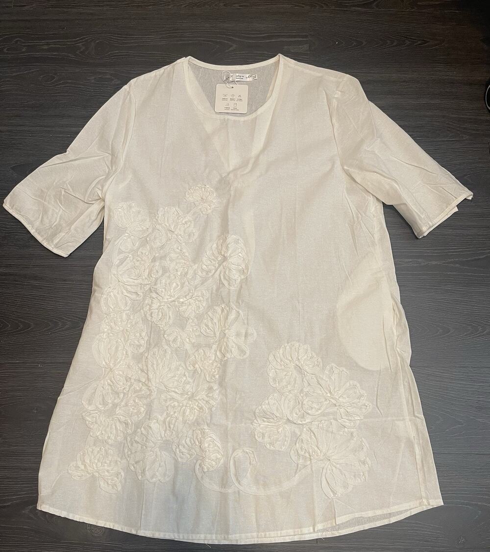 Depending on the Horizon Beige pockets XL Dress